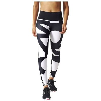 Strumpbyxor adidas WO HR Long Typo EU XS Dam Strumpbyxor adidas WO HR Long Typo EU XS Dam