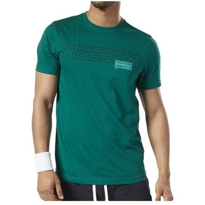 T-shirts med korta ärmar Reebok Sport GS Foundation EU S,EU M,EU L Herr T-shirts med korta ärmar Reebok Sport GS Foundation EU S,EU M,EU L Herr
