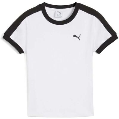 T-shirts med korta ärmar Puma Yellow T7 Slim Tee EU S,EU M,EU XS Dam T-shirts med korta ärmar Puma Yellow T7 Slim Tee EU S,EU M,EU XS Dam