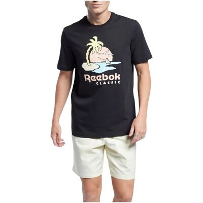 T-shirts med korta ärmar Reebok Sport GN3671 EU M Herr T-shirts med korta ärmar Reebok Sport GN3671 EU M Herr