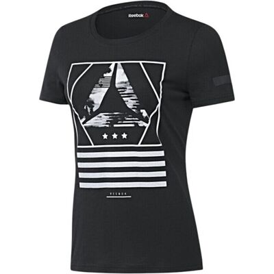 T-shirts med korta ärmar Reebok Sport BK2879 EU M,EU XS,EU XXS Dam T-shirts med korta ärmar Reebok Sport BK2879 EU M,EU XS,EU XXS Dam
