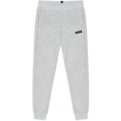 Puma Barn Unisex Full-Längd Sportbyxor - Grå Bomull - Storlek 7-8 år Puma Barn Unisex Full-Längd Sportbyxor - Grå Bomull - Storlek 7-8 år