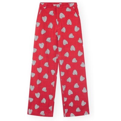 Raka byxor Compania Fantastica COMPAÑIA FANTÁSTICA Trousers 41019 - Conversational 26 FR 34,FR 36 Raka byxor Compania Fantastica COMPAÑIA FANTÁSTICA Trousers 41019 - Conversational 26 FR 34,FR 36