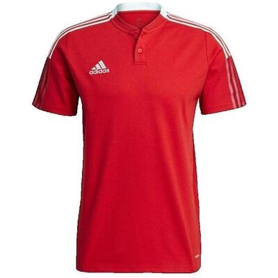 Polotröjor med korta ärmar adidas Polo Tiro 21 Henley rouge EU M Herr Polotröjor med korta ärmar adidas Polo Tiro 21 Henley rouge EU M Herr