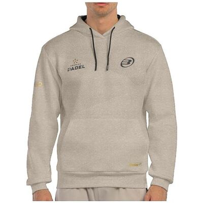 Huvtröjor Bullpadel Sweat-shirt Baque Premier Padel beige EU L Huvtröjor Bullpadel Sweat-shirt Baque Premier Padel beige EU L