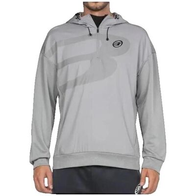 Huvtröjor Bullpadel Sweat-shirt Jubon gris à capuche EU S Huvtröjor Bullpadel Sweat-shirt Jubon gris à capuche EU S