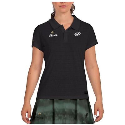 Polotröjor med korta ärmar Bullpadel Polo Payerne léger respirant noir femme EU L Dam Polotröjor med korta ärmar Bullpadel Polo Payerne léger respirant noir femme EU L Dam