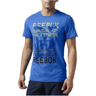 T-shirts med korta ärmar Reebok Sport AA9310 EU XL Herr T-shirts med korta ärmar Reebok Sport AA9310 EU XL Herr