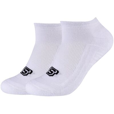 Strumpor Skechers Baskets 2ppk basic cushioned blanc One size Herr Strumpor Skechers Baskets 2ppk basic cushioned blanc One size Herr