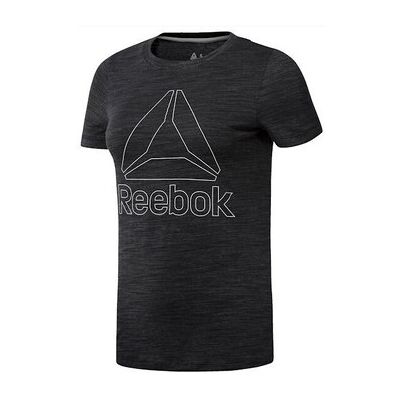 Reebok CF8641 Kortärmad svart dam-t-shirt - T-shirt Reebok CF8641 Kortärmad svart dam-t-shirt - T-shirt