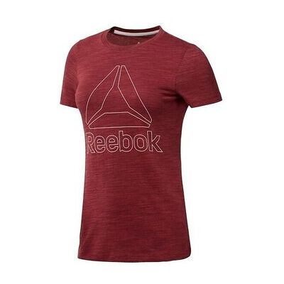 T-shirts med korta ärmar Reebok Sport EL Marble Logo Tee EU S,EU XS,EU XXS Dam T-shirts med korta ärmar Reebok Sport EL Marble Logo Tee EU S,EU XS,EU XXS Dam