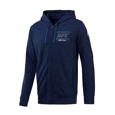 Huvtröjor Reebok Sport Ufc FG Zip Hoodie EU S Huvtröjor Reebok Sport Ufc FG Zip Hoodie EU S