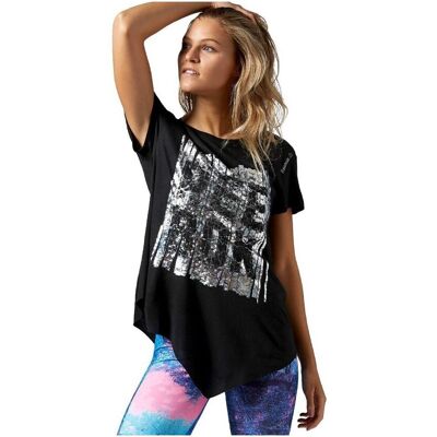 T-shirts med korta ärmar Reebok Sport Dance Tshirt EU XS,EU XXS Dam T-shirts med korta ärmar Reebok Sport Dance Tshirt EU XS,EU XXS Dam