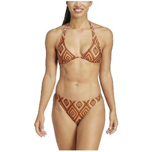 Bikini adidas Maillot de bain 2 pièces x FARM Rio marron EU S Dam Bikini adidas Maillot de bain 2 pièces x FARM Rio marron EU S Dam