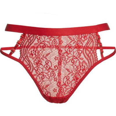 Tanga Kisses And Love 21683-RED EU S / M,EU L / XL Dam Tanga Kisses And Love 21683-RED EU S / M,EU L / XL Dam