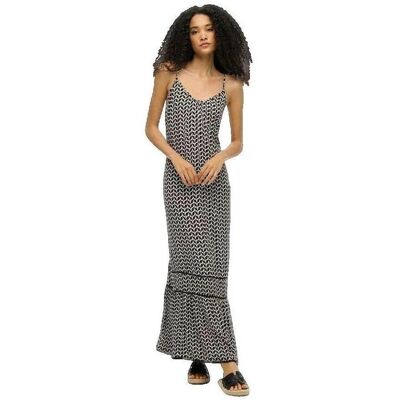Långklänningar Superdry Robe longue Cami à fines bretelles EU S,EU M,EU L Dam Långklänningar Superdry Robe longue Cami à fines bretelles EU S,EU M,EU L Dam