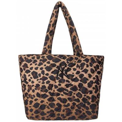 Axelremsväskor New-Era Leopard quilted tote bag neyyan One size Herr Axelremsväskor New-Era Leopard quilted tote bag neyyan One size Herr