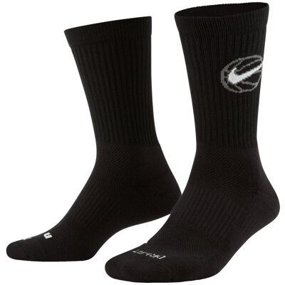 Sportstrumpor Nike Chaussettes everyday crew noir/blanc One size Dam Sportstrumpor Nike Chaussettes everyday crew noir/blanc One size Dam