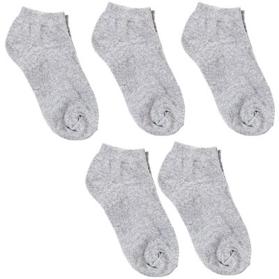 Grå ankelsockor Baci & Abbracci - 5-pack Grå ankelsockor Baci & Abbracci - 5-pack