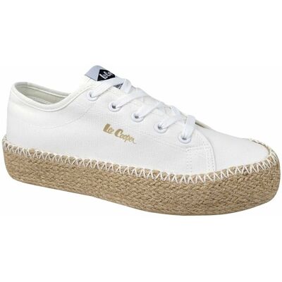 Lee Cooper LCW24442410 Vita dam sneakers året runt Lee Cooper LCW24442410 Vita dam sneakers året runt