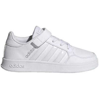 Adidas Kids Breaknet skor - Vita med velcro Adidas Kids Breaknet skor - Vita med velcro