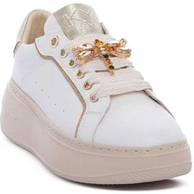 Sneakers Keys WHITE 38,39,40 Dam Sneakers Keys WHITE 38,39,40 Dam