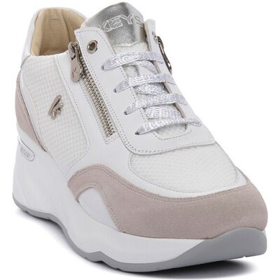 Sneakers Keys WHITE SILVER 39 Dam Sneakers Keys WHITE SILVER 39 Dam