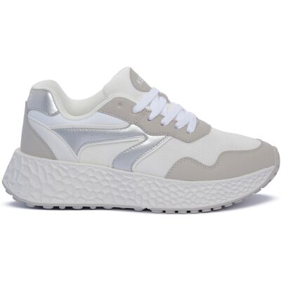 Sneakers Keys GREY WHITE 37,38,39,40 Dam Sneakers Keys GREY WHITE 37,38,39,40 Dam