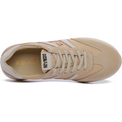 Sneakers Keys BEIGE CIPRIA 37,38,39,40 Dam Sneakers Keys BEIGE CIPRIA 37,38,39,40 Dam