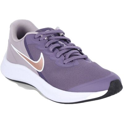 Nike Star Runner 3 - Lila - Lättviktiga textilsneakers - Löpning Nike Star Runner 3 - Lila - Lättviktiga textilsneakers - Löpning