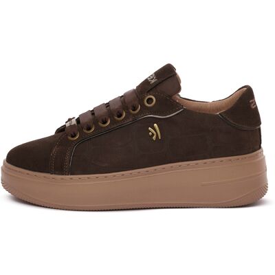 Sneakers Keys DARK BROWN 39 Dam Sneakers Keys DARK BROWN 39 Dam