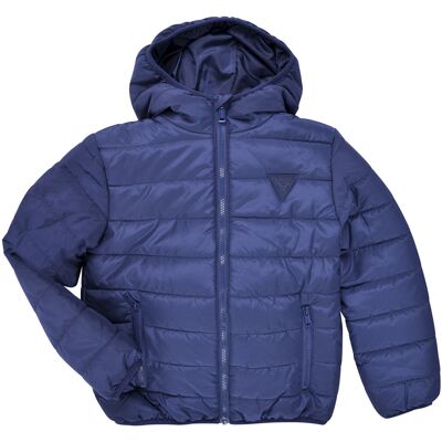 Dunjackor Guess HOODED LS PADDED PUFFER W ZIP 2 ans,3 ans,5 ans Pojkar Dunjackor Guess HOODED LS PADDED PUFFER W ZIP 2 ans,3 ans,5 ans Pojkar