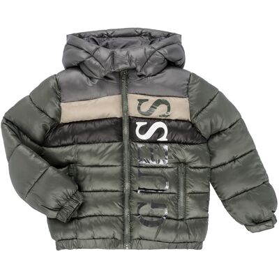 Dunjackor Guess HOODED PADDED LS PUFFER W/ZIP 2 ans,3 ans,4 ans,5 ans Pojkar Dunjackor Guess HOODED PADDED LS PUFFER W/ZIP 2 ans,3 ans,4 ans,5 ans Pojkar