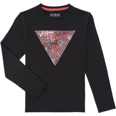 Långärmade T-shirts Guess LS T-SHIRT 8 ans,10 ans,12 ans,16 ans Pojkar Långärmade T-shirts Guess LS T-SHIRT 8 ans,10 ans,12 ans,16 ans Pojkar