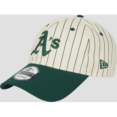 Keps New-Era PINSTRIPE 9TWENTY® OAKLAND ATHLETICS DKG One size Dam Keps New-Era PINSTRIPE 9TWENTY® OAKLAND ATHLETICS DKG One size Dam