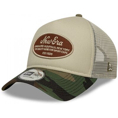Keps New-Era Oval patch camo trucker newera One size Herr Keps New-Era Oval patch camo trucker newera One size Herr