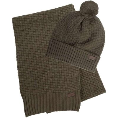 Mössor Barbour Ramside mössa och halsduk presentset One size Herr Mössor Barbour Ramside mössa och halsduk presentset One size Herr