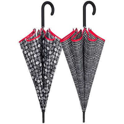 Paraply Perletti Parapluie 61 cm assorted automatique résistant au vent One size Paraply Perletti Parapluie 61 cm assorted automatique résistant au vent One size