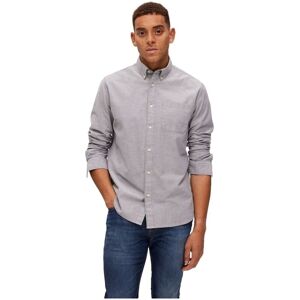 Skjortor med långa ärmar Selected Noos Regrick Oxford Shirt - Pirate Black EU S Herr Skjortor med långa ärmar Selected Noos Regrick Oxford Shirt - Pirate Black EU S Herr