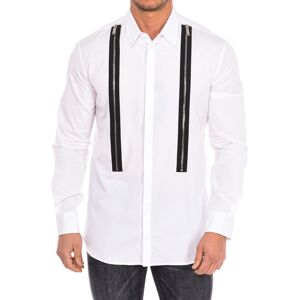 Skjortor med långa ärmar Dsquared S71DM0458-S36275-100 FR 48 Herr Skjortor med långa ärmar Dsquared S71DM0458-S36275-100 FR 48 Herr