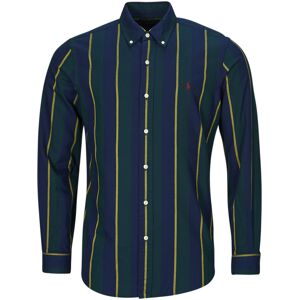 Skjortor med långa ärmar Polo Ralph Lauren CHEMISE COUPE DROITE EN OXFORD LEGER EU M Herr Skjortor med långa ärmar Polo Ralph Lauren CHEMISE COUPE DROITE EN OXFORD LEGER EU M Herr