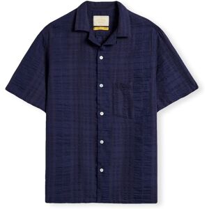 Skjortor med långa ärmar Portuguese Flannel Crupao Shirt - Navy EU S,EU M,EU L Herr Skjortor med långa ärmar Portuguese Flannel Crupao Shirt - Navy EU S,EU M,EU L Herr