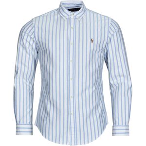 Skjortor med långa ärmar Polo Ralph Lauren CHEMISE COUPE SLIM EN OXFORD EU XL Herr Skjortor med långa ärmar Polo Ralph Lauren CHEMISE COUPE SLIM EN OXFORD EU XL Herr