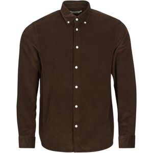 Skjortor med långa ärmar Selected SLHREGDANNI CORD EU XXL,EU S Herr Skjortor med långa ärmar Selected SLHREGDANNI CORD EU XXL,EU S Herr