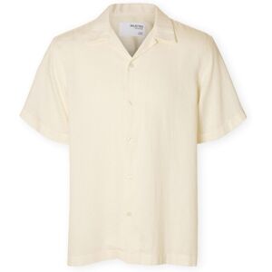 Skjortor med långa ärmar Selected Noos Regnoa Shirt - Egret EU S,EU M,EU L,EU XL Herr Skjortor med långa ärmar Selected Noos Regnoa Shirt - Egret EU S,EU M,EU L,EU XL Herr