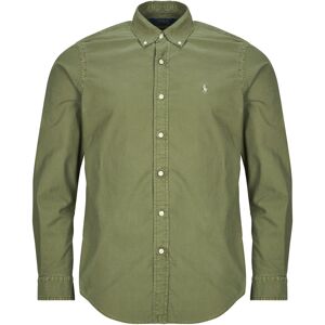 Skjortor med långa ärmar Polo Ralph Lauren CHEMISE DROITE CUSTOM EN OXFORD LEGER EU XXL,EU S,EU M,EU L,EU XL Herr Skjortor med långa ärmar Polo Ralph Lauren CHEMISE DROITE CUSTOM EN OXFORD LEGER EU XXL,EU S,EU M,EU L,EU XL Herr