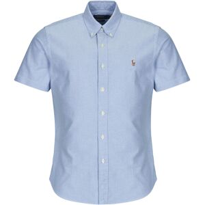 Skjortor med korta ärmar Polo Ralph Lauren CHEMISE COUPE DROITE EN OXFORD UNIE EU XXL,EU S,EU M,EU L,EU XL Herr Skjortor med korta ärmar Polo Ralph Lauren CHEMISE COUPE DROITE EN OXFORD UNIE EU XXL,EU S,EU M,EU L,EU XL Herr