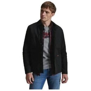Skjortor med långa ärmar Superdry Chemise Utility Mix Overshirt EU XL Herr Skjortor med långa ärmar Superdry Chemise Utility Mix Overshirt EU XL Herr