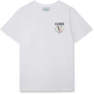 Casablanca Equipement Sportif ekologisk bomull T-shirt - Vit Casablanca Equipement Sportif ekologisk bomull T-shirt - Vit