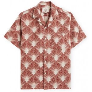 Skjortor med korta ärmar Portuguese Flannel Feathers Shirt EU S,EU M,EU L Herr Skjortor med korta ärmar Portuguese Flannel Feathers Shirt EU S,EU M,EU L Herr